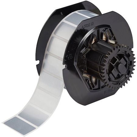 Brady B33 Metallized Polyester with 2 mil Adhesive Lbls 0.75in H x 1.5in W SL 1500/RL B33-136-434